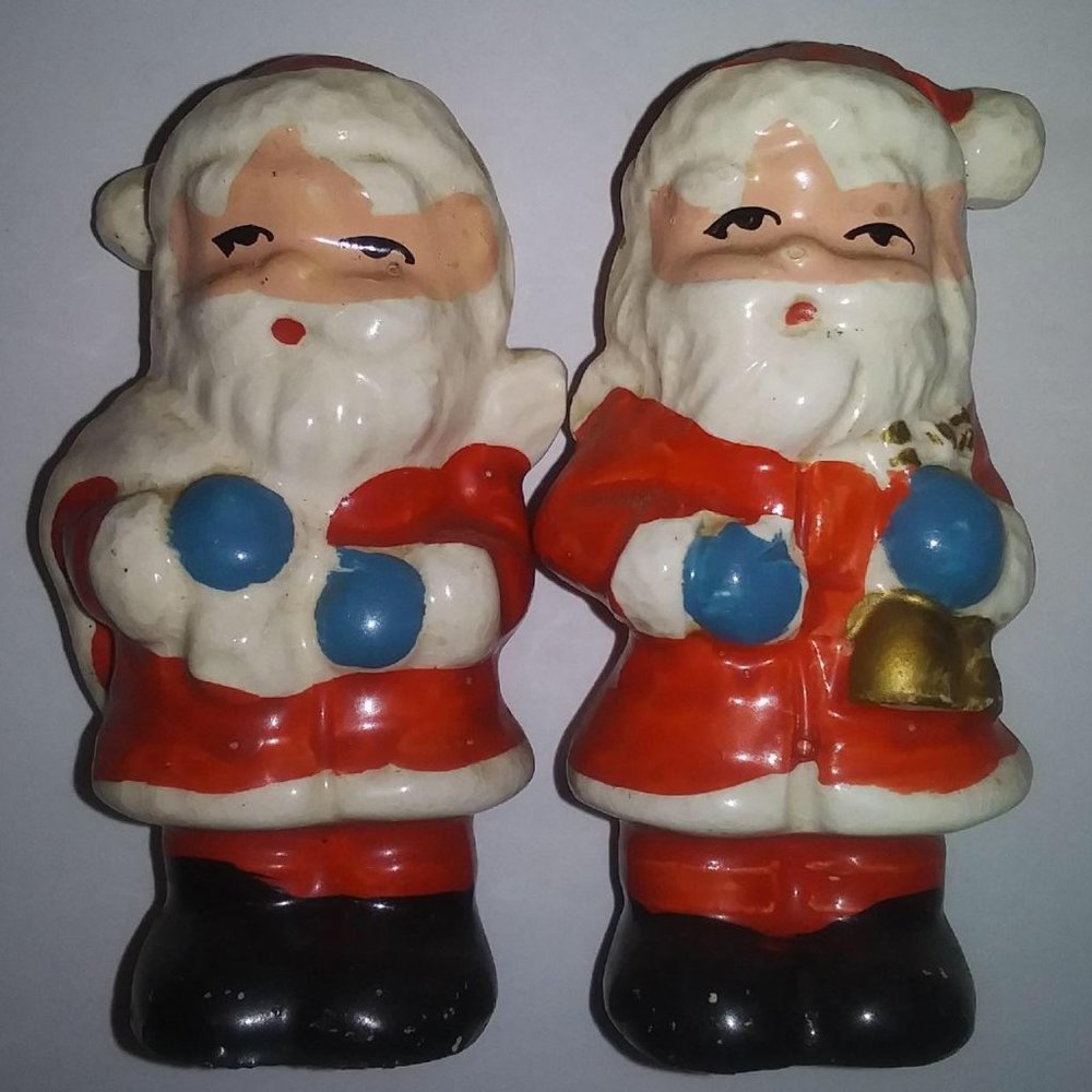 #3 Santa Claus Salt and Pepper Shakers Set